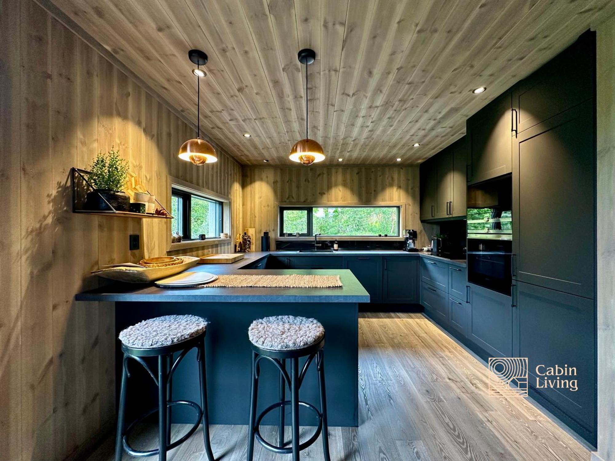 Brand New Cabin On The Sunny Side Of Gaustatoppen With A Great View Tuddal Exterior foto