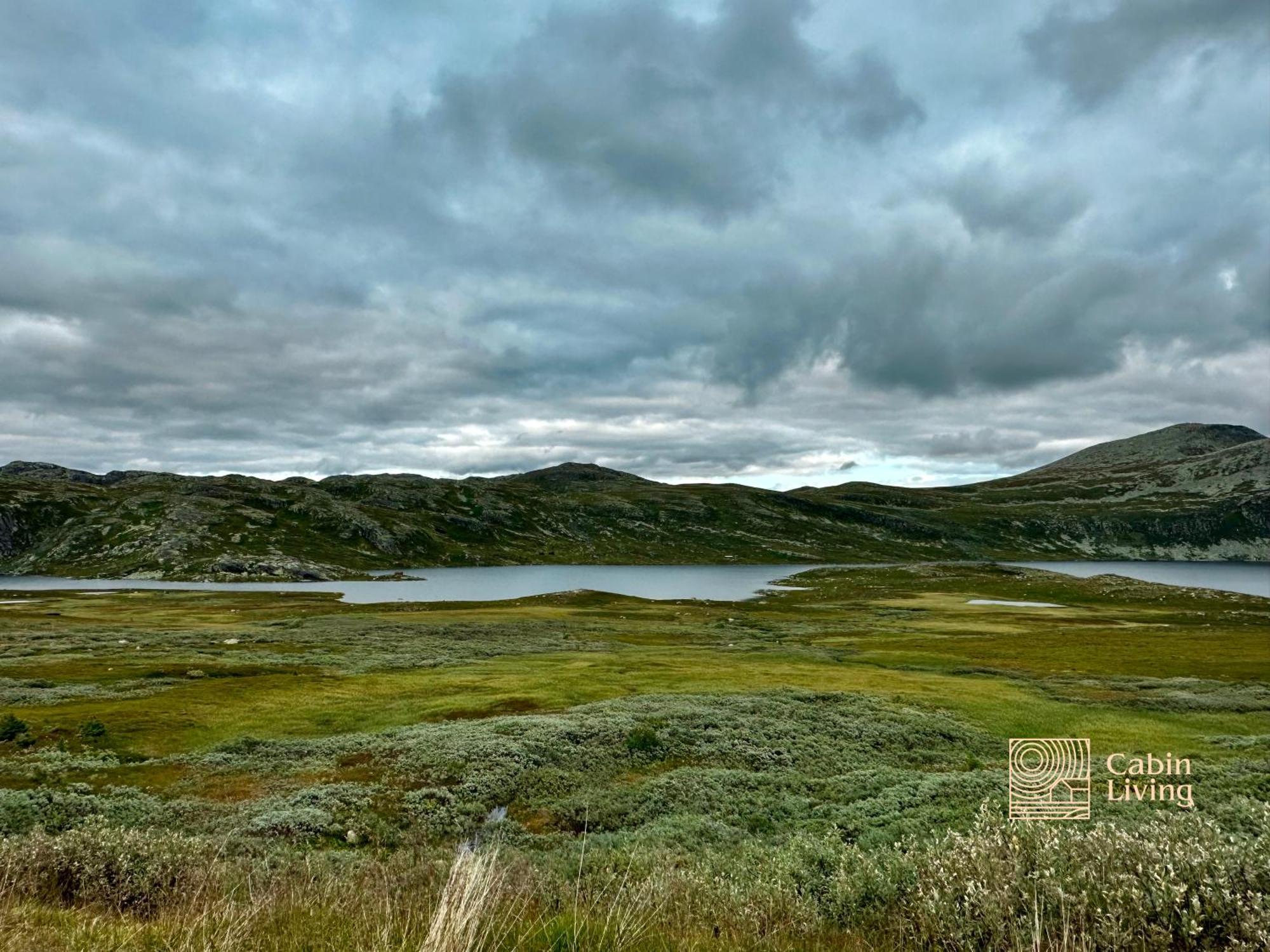 Brand New Cabin On The Sunny Side Of Gaustatoppen With A Great View Tuddal Exterior foto