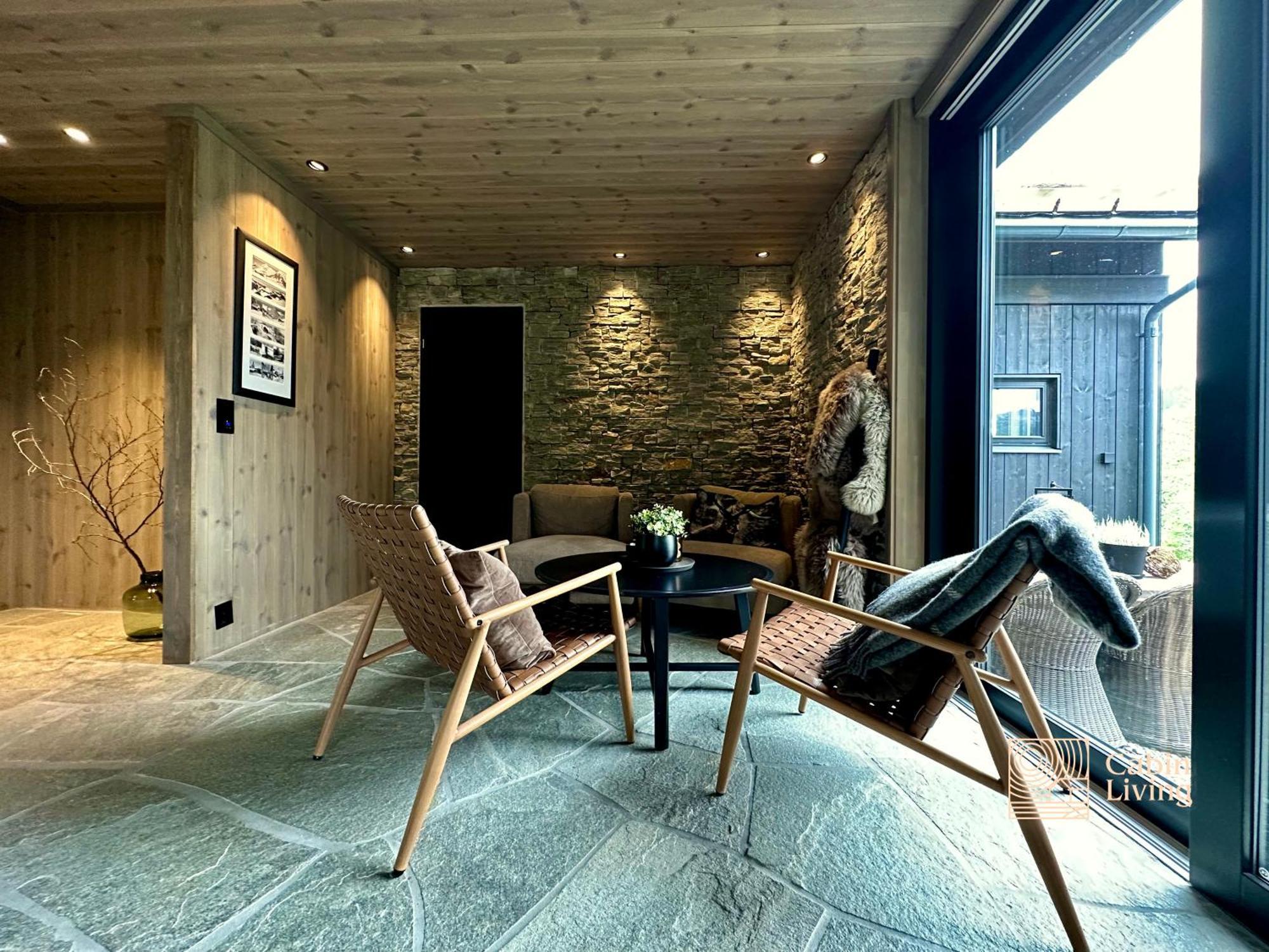 Brand New Cabin On The Sunny Side Of Gaustatoppen With A Great View Tuddal Exterior foto