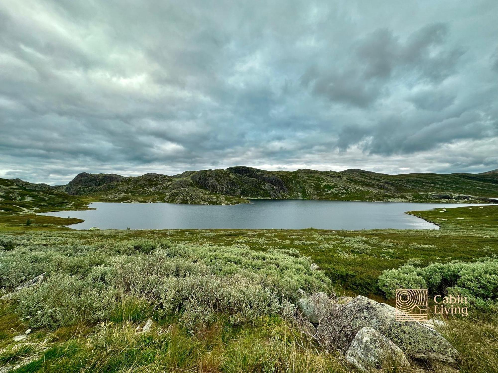 Brand New Cabin On The Sunny Side Of Gaustatoppen With A Great View Tuddal Exterior foto
