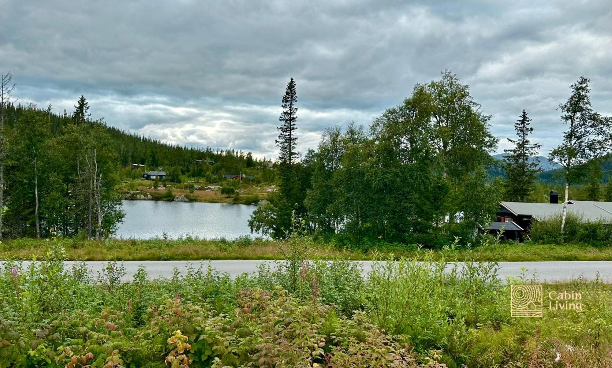 Brand New Cabin On The Sunny Side Of Gaustatoppen With A Great View Tuddal Exterior foto