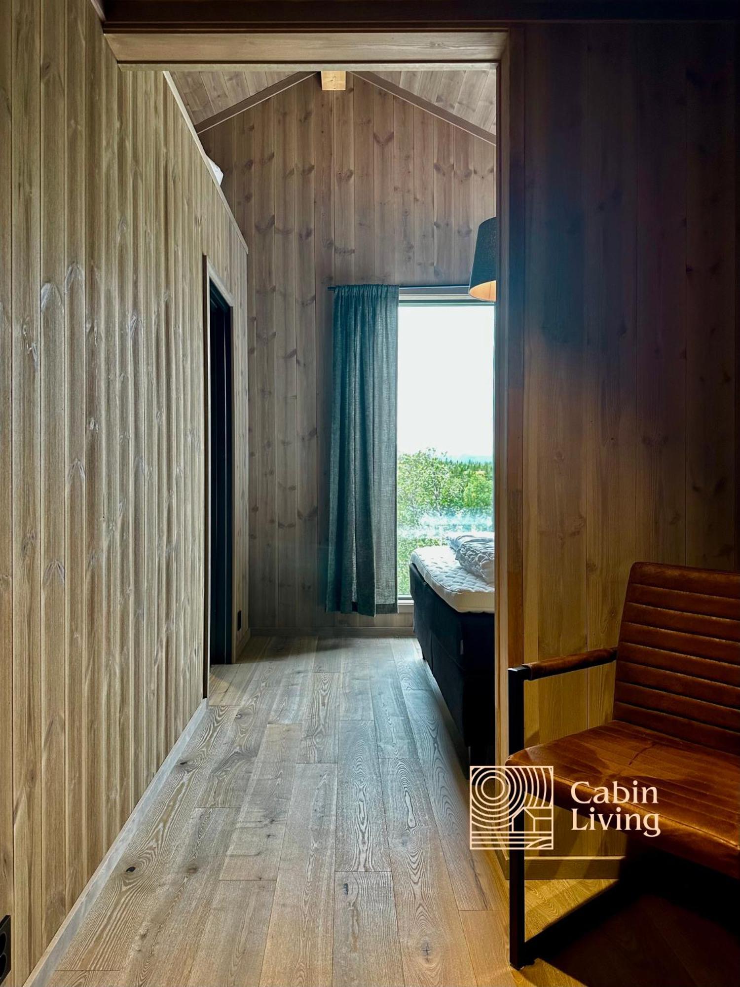 Brand New Cabin On The Sunny Side Of Gaustatoppen With A Great View Tuddal Exterior foto