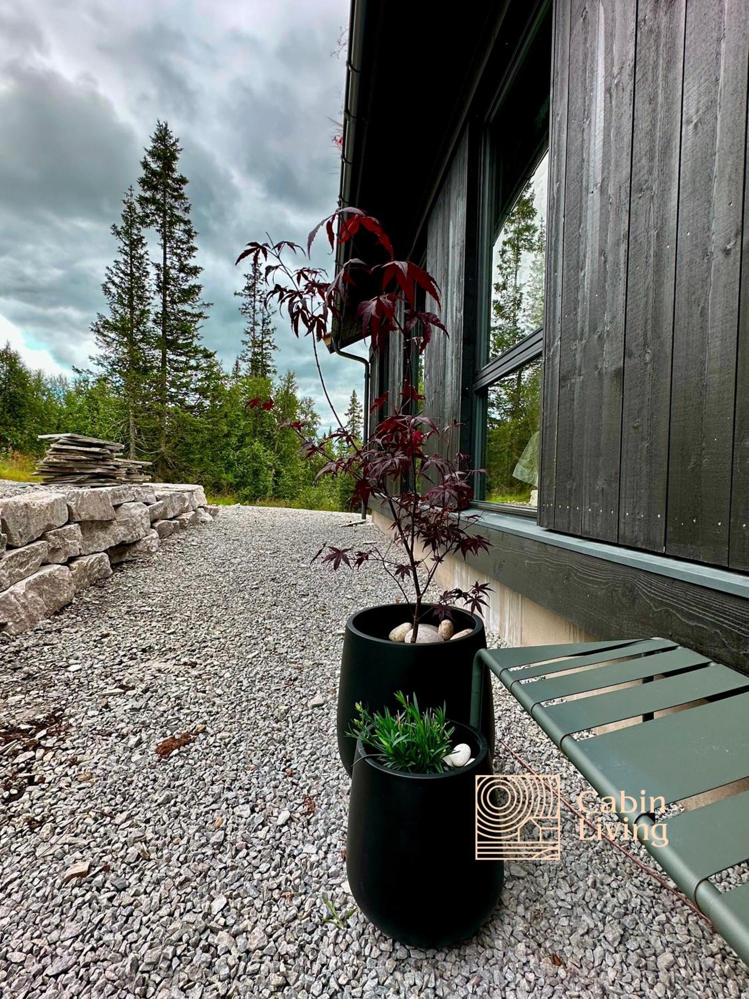 Brand New Cabin On The Sunny Side Of Gaustatoppen With A Great View Tuddal Exterior foto