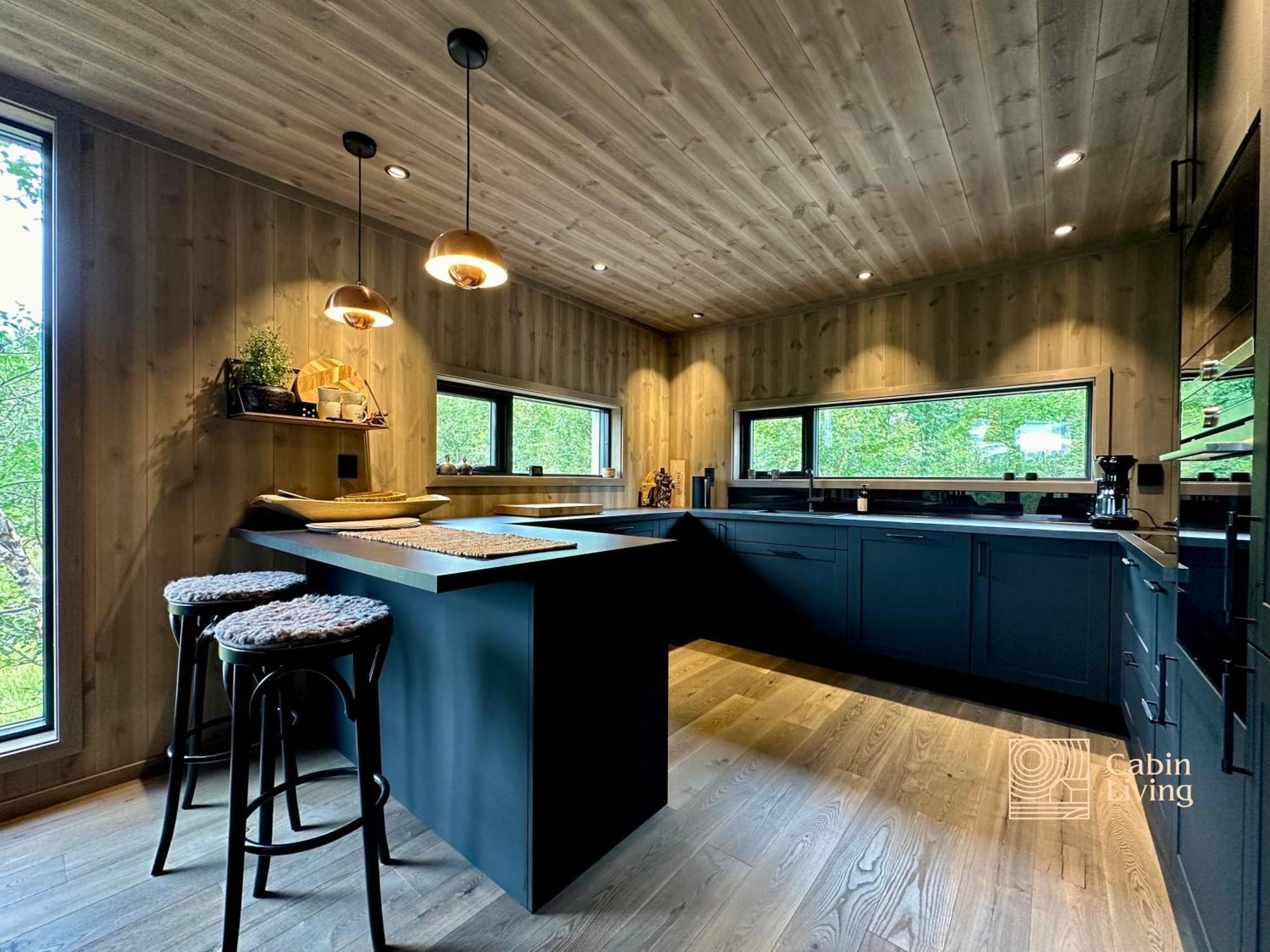Brand New Cabin On The Sunny Side Of Gaustatoppen With A Great View Tuddal Exterior foto